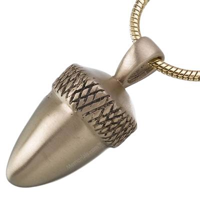 Acorn Keepsake Pendant V